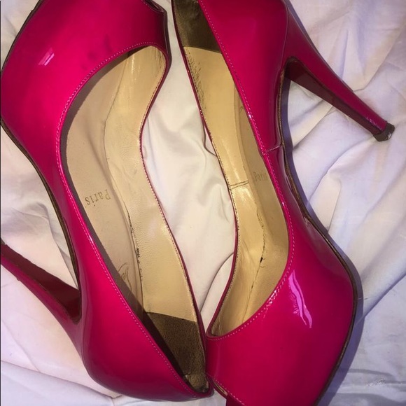 Christian Louboutin Shoes - Christian Louboutin Very Prive 100 Patent Leather